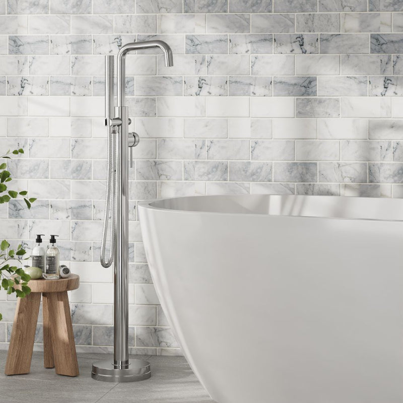 HB Core Freestanding Bath Shower Mixer - Select Colour