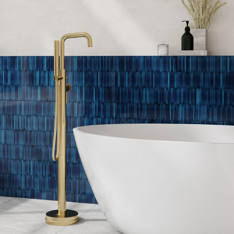 HB Core Freestanding Bath Shower Mixer - Select Colour