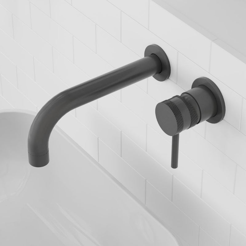 HB Core Wall Mounted Basin Mixer - Select Colour