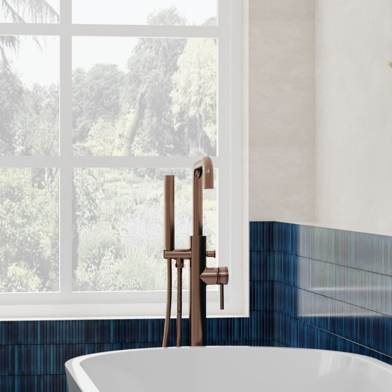 HB Core Freestanding Bath Shower Mixer - Select Colour