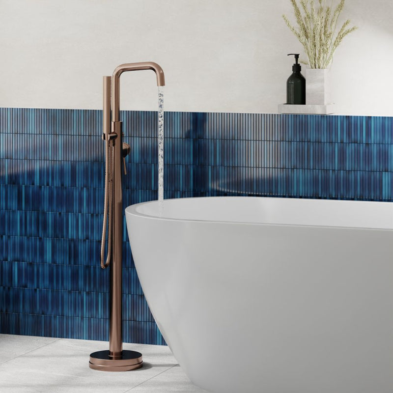 HB Core Freestanding Bath Shower Mixer - Select Colour