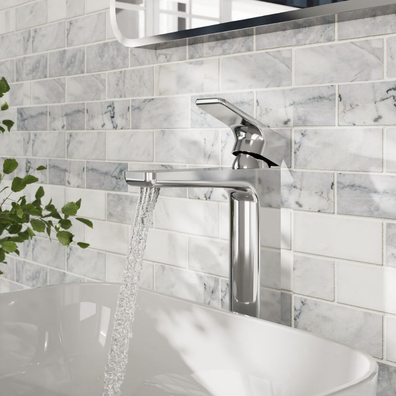 HB Muro Tall Mono Basin Mixer - Select Colour