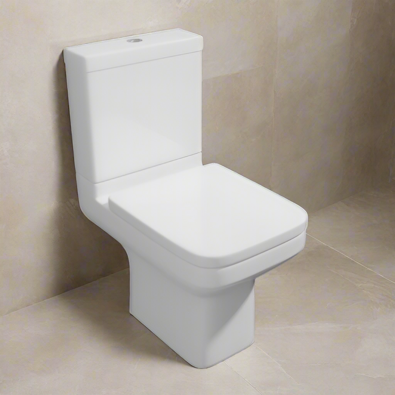 KV Trim Close Coupled Toilet with Soft Close Seat