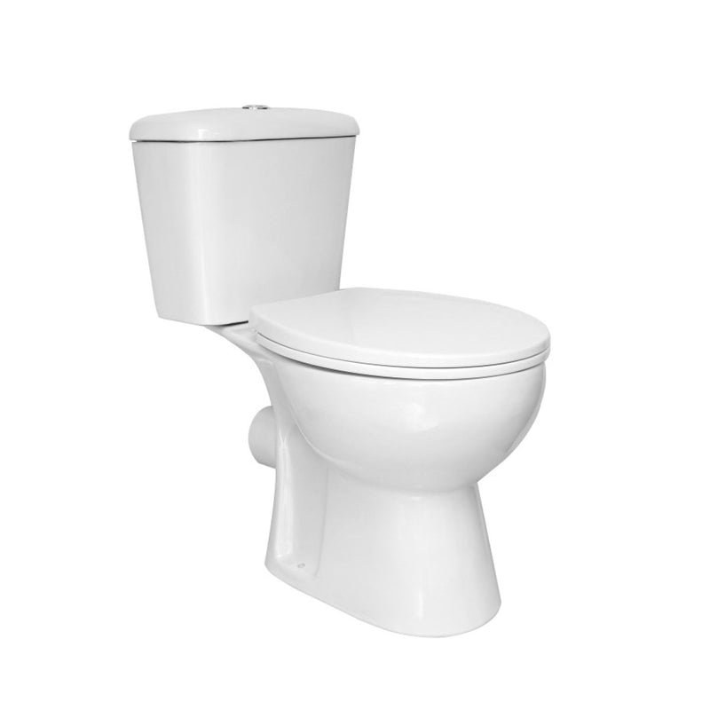 Banyetti Monte Proton Open Back Close Coupled Toilet with Soft Close Seat