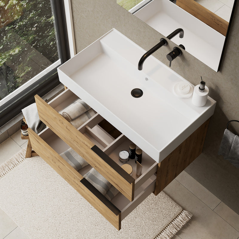 800mm / Veneto No Tap Hole Basin