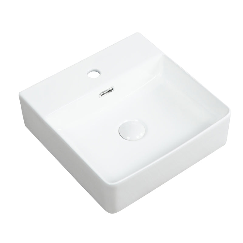 KV Essential 420mm Countertop Basin - White