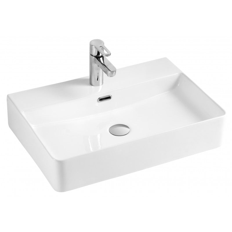 KV Essential 600mm Countertop Basin - White