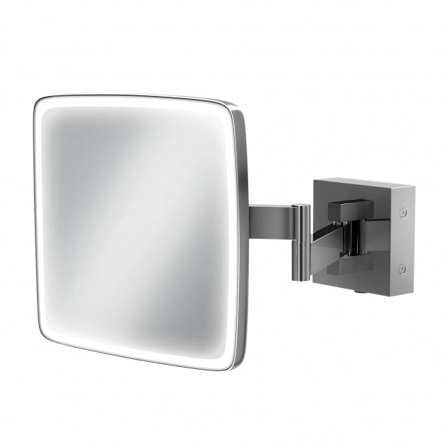 HIB Eclipse Bathroom LED Magnifying Mirror - Square