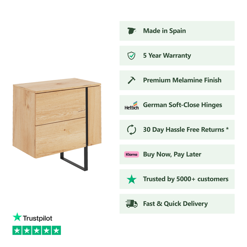 800mm / Matching Worktop / Yes