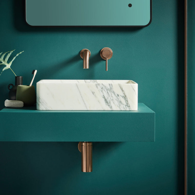 HB Core Wall Mounted Basin Mixer - Select Colour