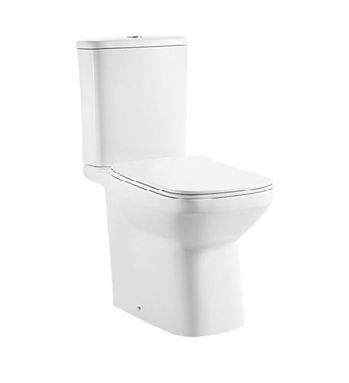 Banyetti Imperia Open Back Close Coupled Toilet with Soft Close Seat