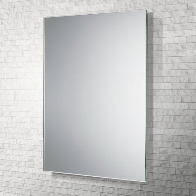 HIB Johnson 600 x 400 Rectangular Bevelled Bathroom Mirror