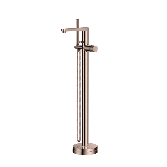 Kraft Turo Freestanding Bath Shower Mixer - Brushed Bronze