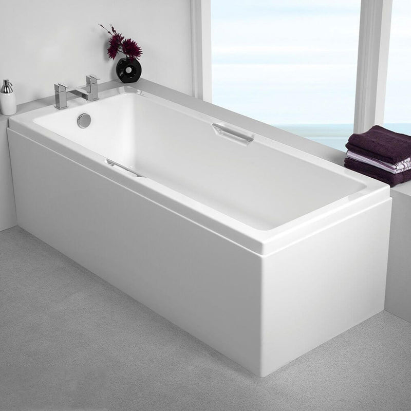 Carron Quantum Eco Integra Twin Grip Single Ended Bath - Various Sizes