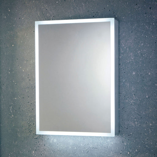 LED mirror cabinet with demister pad & shaver socket – front view of double‑door mirror cabinet in 800 mm × 700 mm size