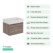 800mm / Veneto No Tap Hole Basin