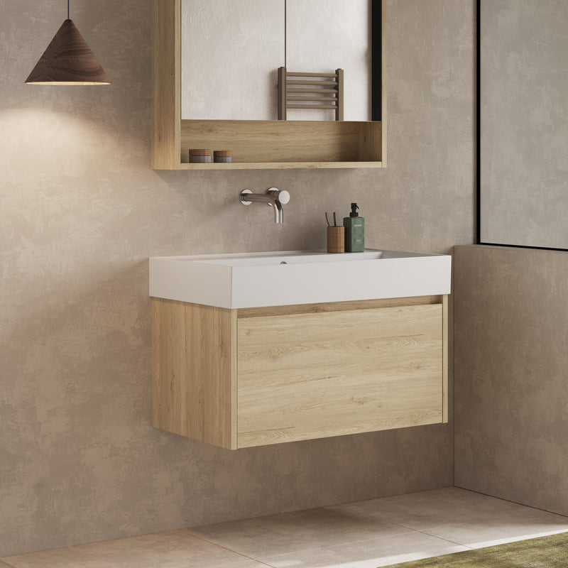 800mm / Veneto No Tap Hole Basin