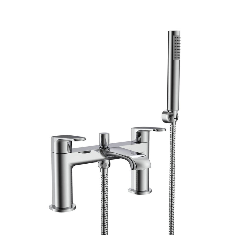 HB Montana Deck Mounted Bath Shower Mixer - Select Colour