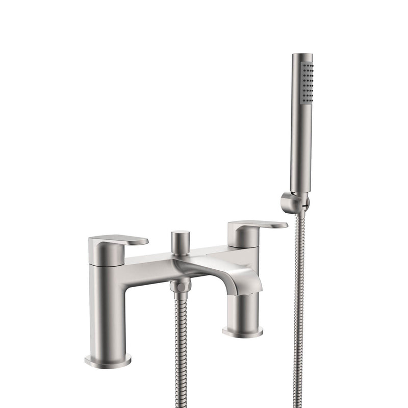 HB Montana Deck Mounted Bath Shower Mixer - Select Colour