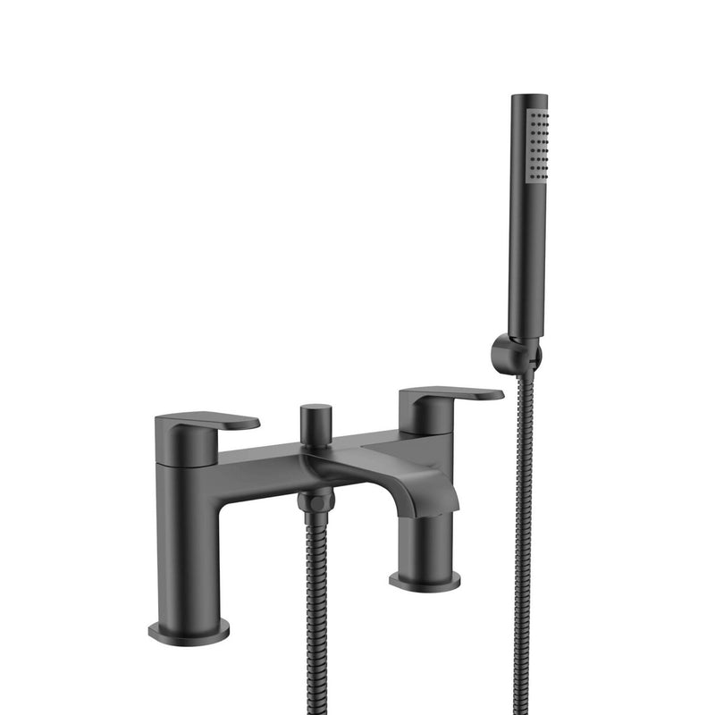 HB Montana Deck Mounted Bath Shower Mixer - Select Colour