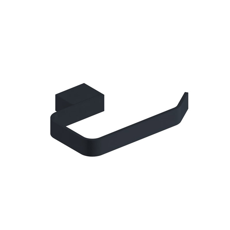 Kraft Lusso Toilet Roll Holder - Matt Black