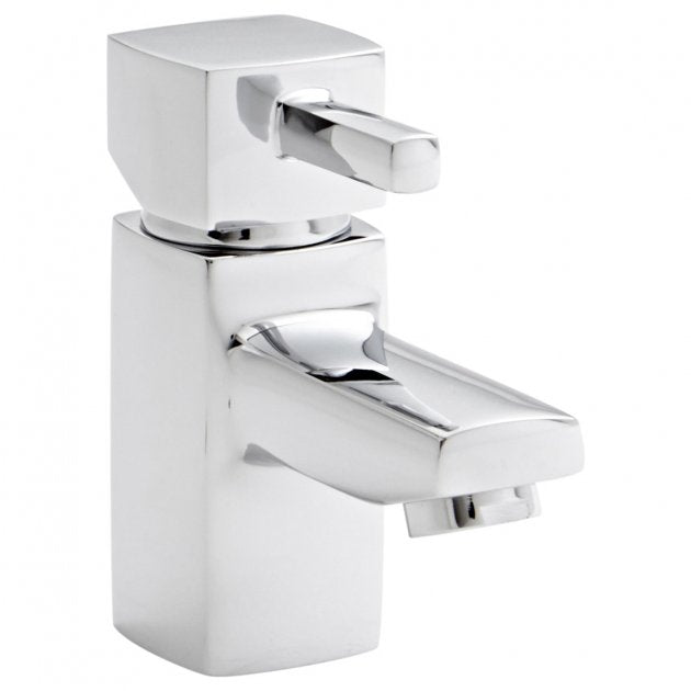 KV Mode Mini Mono Basin Mixer with Click Waste - Chrome