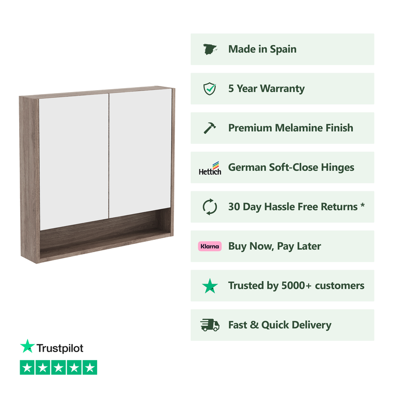 800mm x 750mm x 145mm / Nebraska Oak