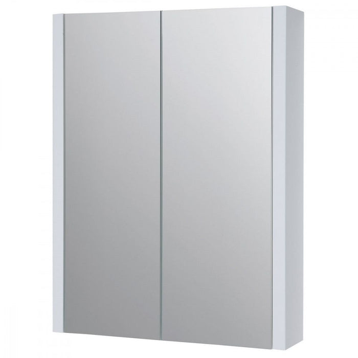 Kartell KVIT Purity 600mm Mirror Cabinet - White Gloss