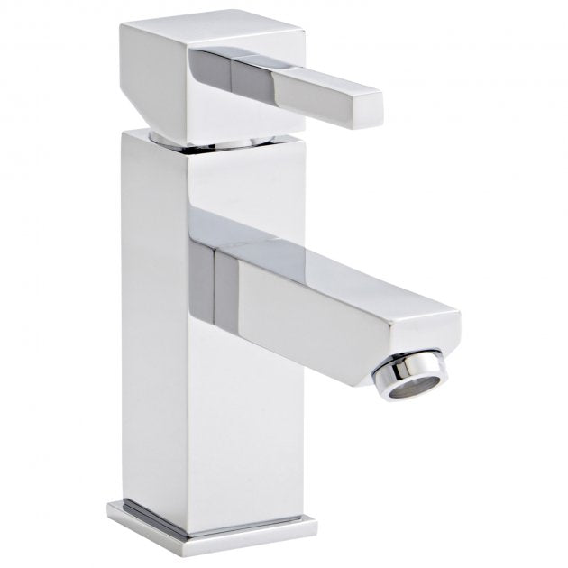 KV Pure Mono Basin Mixer with Click Waste - Chrome
