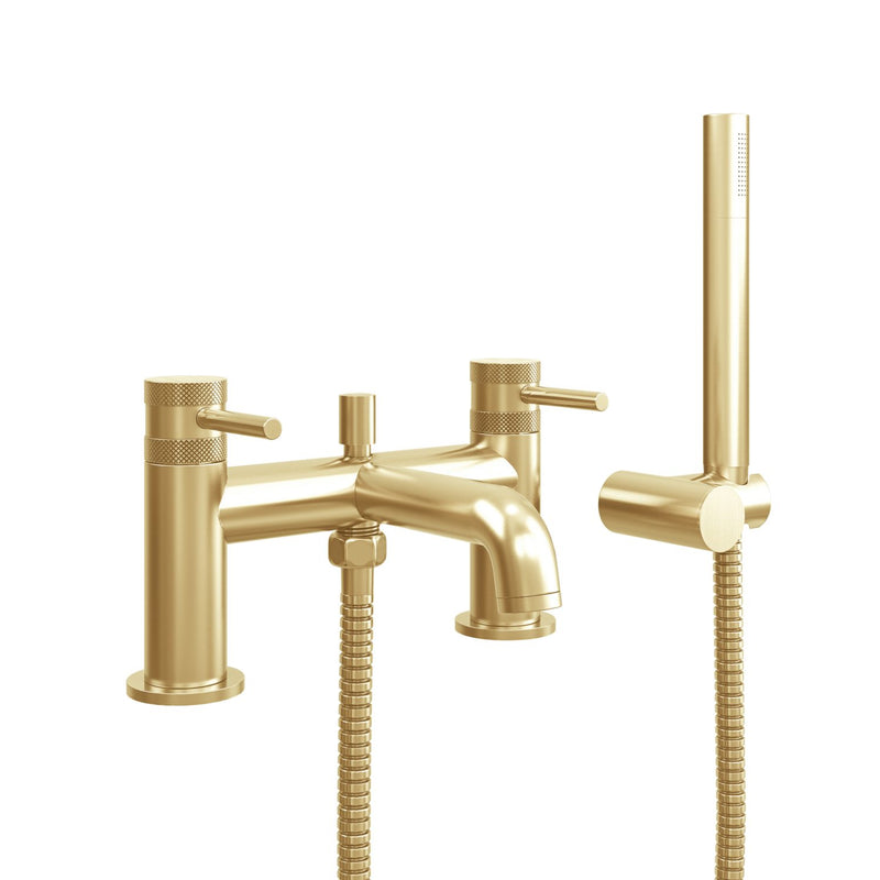 HB Core Deck Mounted Bath Shower Mixer - Select Colour