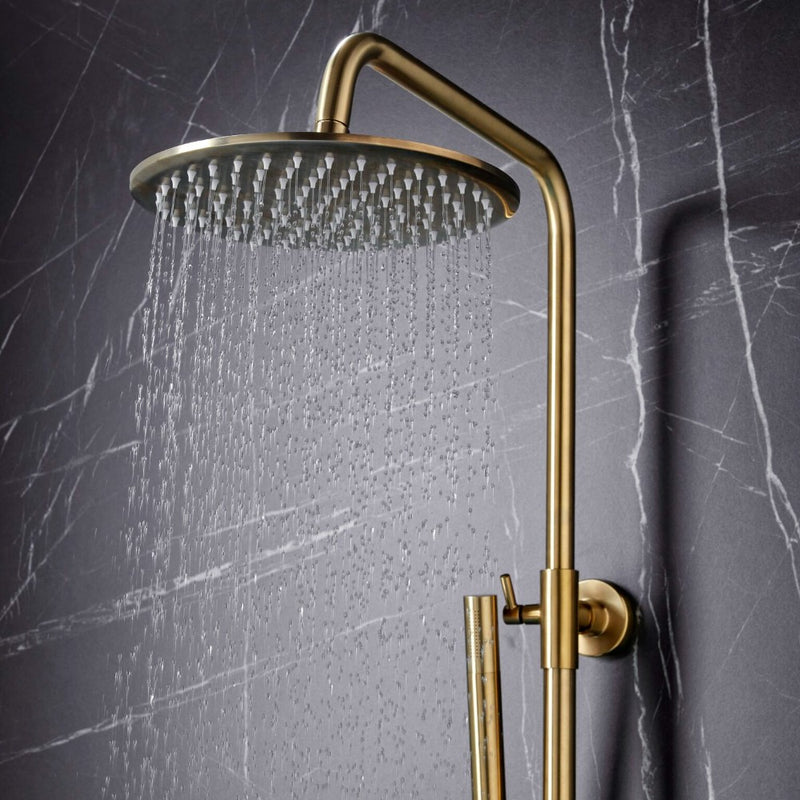 HB Core Thermostatic Rigid Exposed Shower System – Select Colour