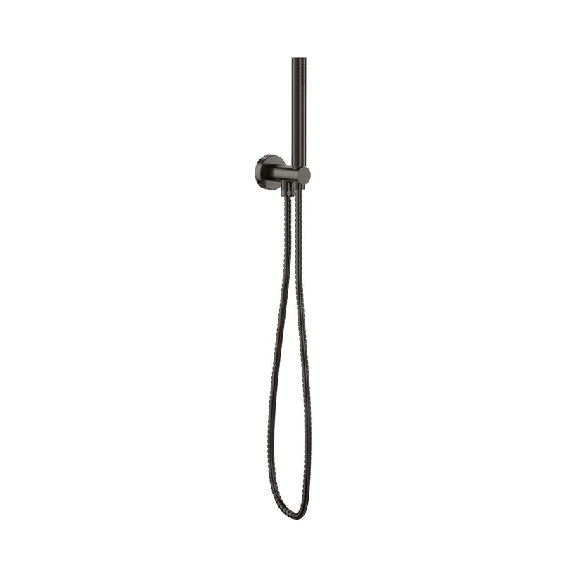 HB Round Shower Handset Kit with Bracket & Hose – Select Colour