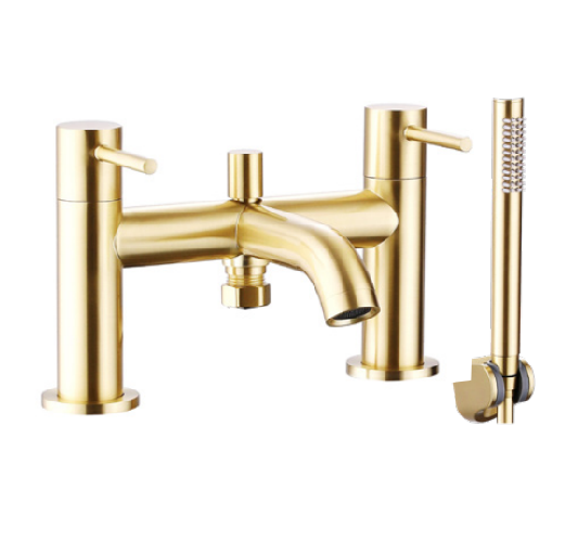 ATC Oria Bath Shower Mixer - Brushed Brass
