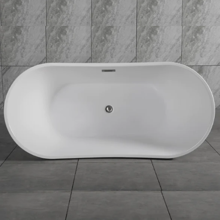 Banyetti Pure Freestanding Acrylic Bath - White (Select Size)
