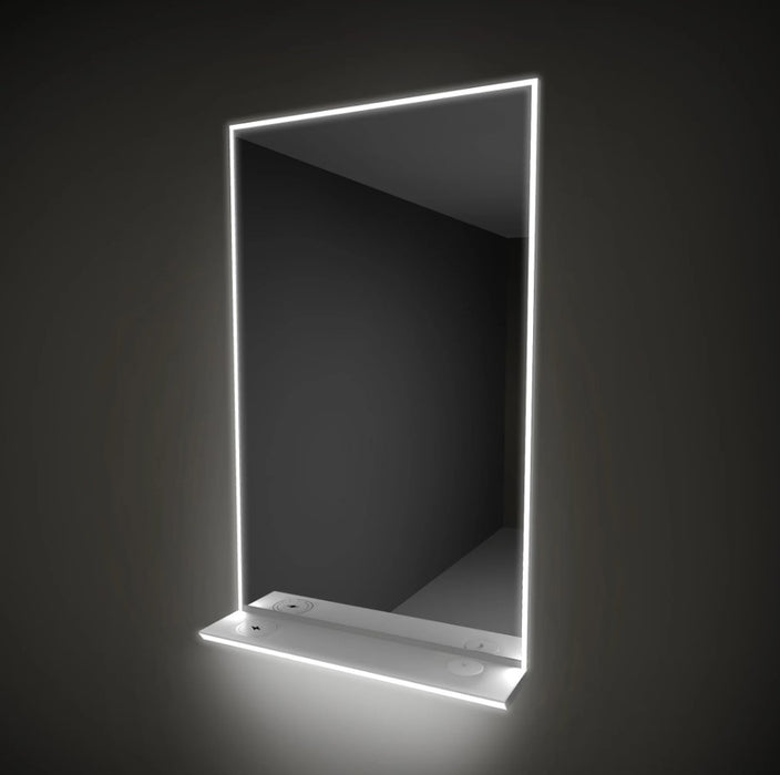 HIB Platform LED Illuminated Bathroom Mirror - Choose Size
