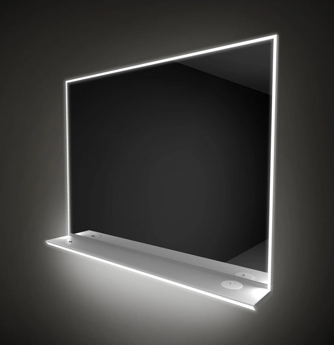 HIB Platform LED Illuminated Bathroom Mirror - Choose Size