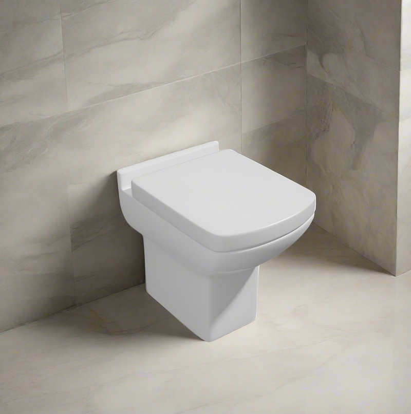 KV Pure Back to Wall WC Pan with Soft Close Seat