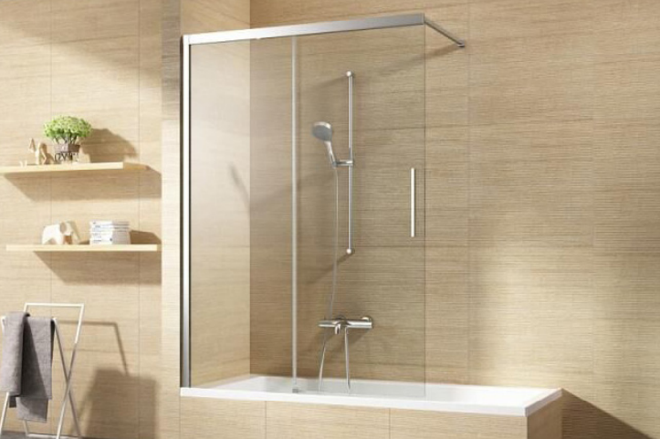 ATC 1200 x 1500 Sliding Bath Screen - Chrome