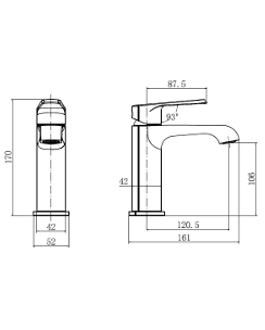HB Montana Mono Basin Mixer - Select Colour