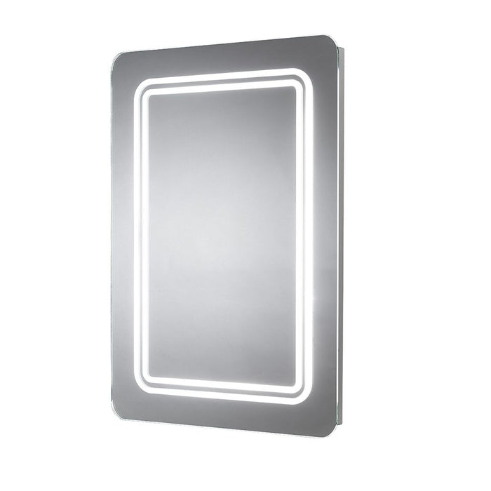 Linea Sloane 700 x 500 LED Mirror with Infrared Sensor, Shaver Socket & Demister