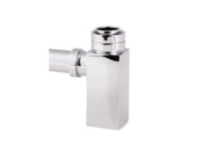 ATC Square Bottle Trap - Chrome