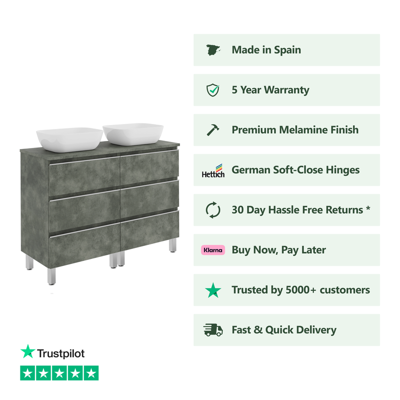 1200mm / Matching Worktop