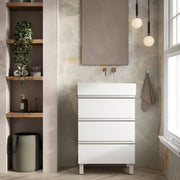 600mm / Veneto No Tap Hole Basin