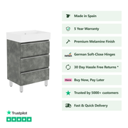 800mm / Veneto No Tap Hole Basin