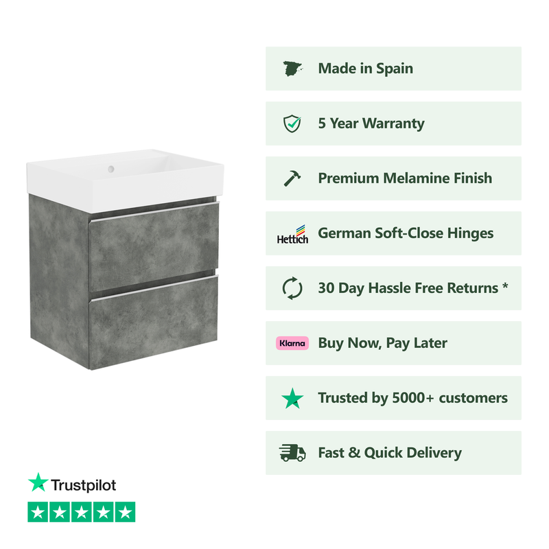 1000mm / Veneto No Tap Hole Basin