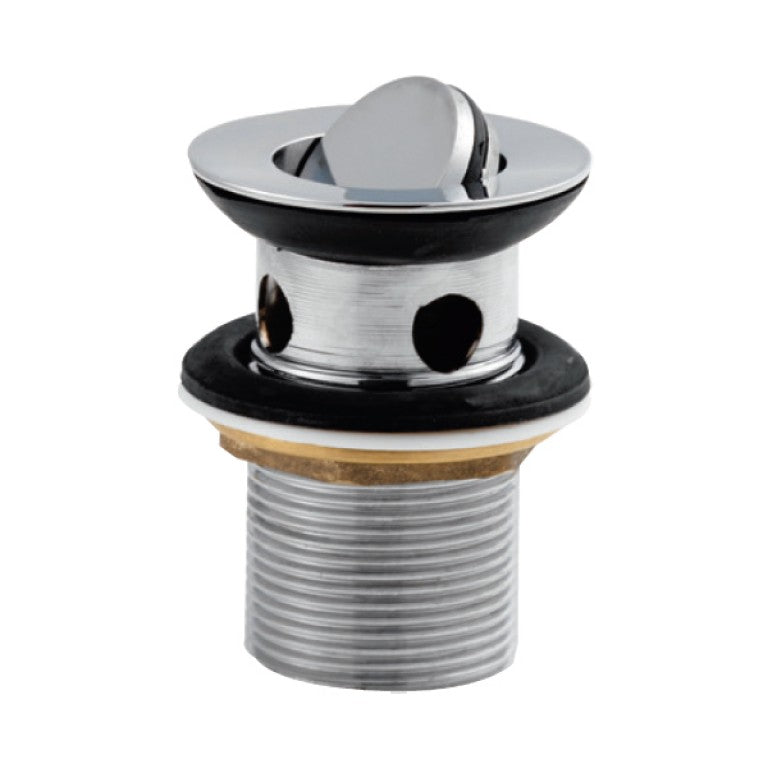 KV Basin Flip Top Waste - Chrome