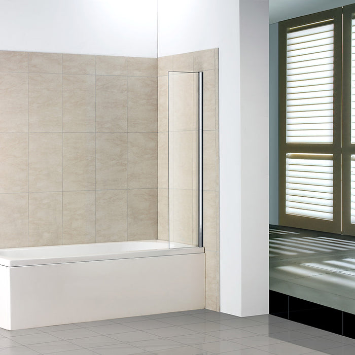 Linea Bath Shower Screen Fixed Panel - 250mm