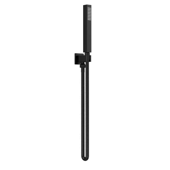 NOVA Matt Black Square Shower Handset