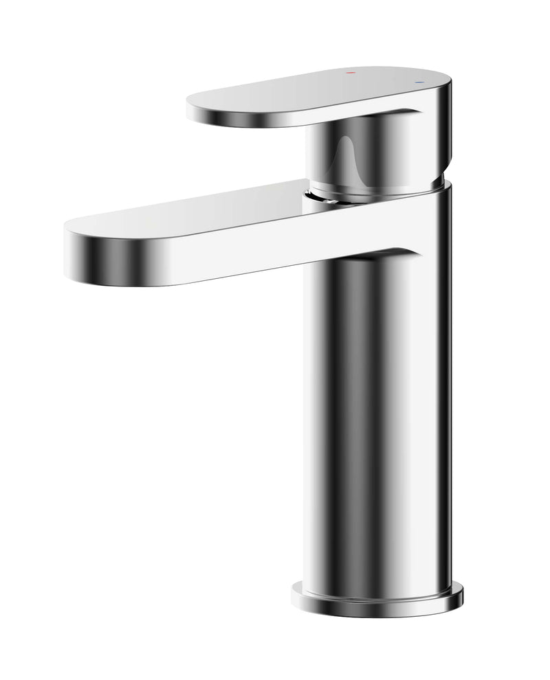 NOVA Binsey Mono Basin Mixer With Push Button Waste - Select Colour