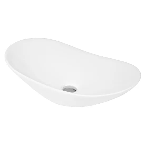 NOVA Ceramic Oval Countertop Basin 615 x 360 x 155mm